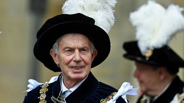 Former British Prime Minister Tony Blair attends the Order of the Garter service at Windsor Castle - Sputnik International