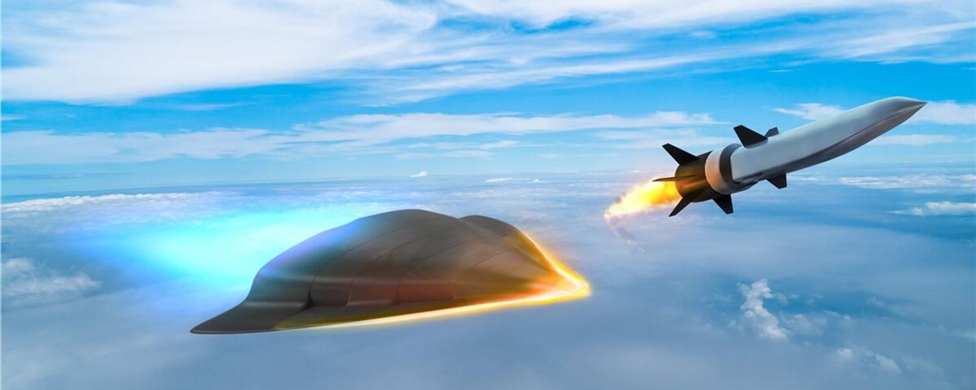 This conceptual illustration reveals what hypersonic vehicles might look like in flight - Sputnik International, 1920, 30.03.2023