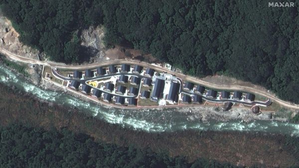 Satellite imagery of the Chinese village of Pangda - Sputnik International