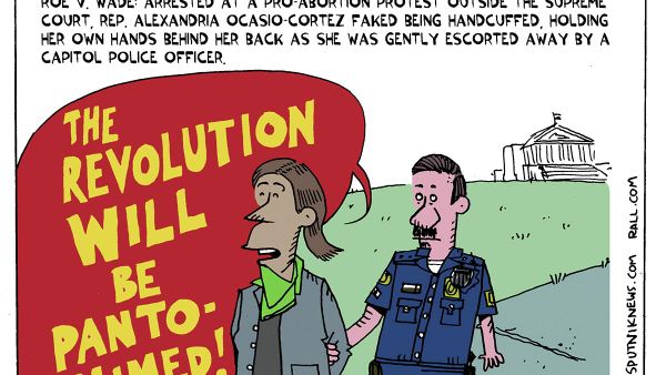 Handcuffs & Clapbacks  - Sputnik International