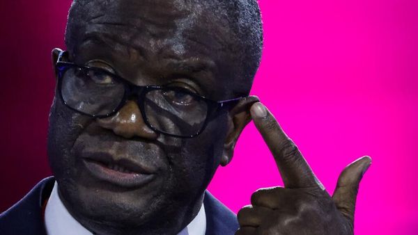 Nobel Peace Prize Denis Mukwege delivers a speech during the Generation Equality Forum, a global gathering for gender equality convened by UN Women and co-hosted by the governments of Mexico and France in partnership with youth and civil society, at the Carrousel du Louvre in Paris on June 30, 2021. - Sputnik International
