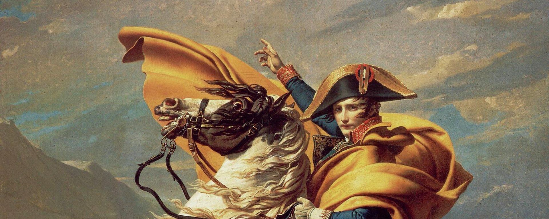 Napoleon Crossing the Alps Napoleon Crossing the Alps - Sputnik International, 1920, 19.11.2023
