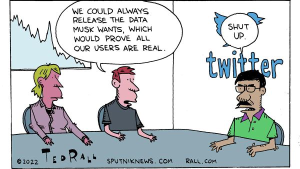 Twitter reported that its revenue has fallen. The company blames lower advertising income and the collapse of Elon Musk’s bid to purchase the company for $44 billion. - Sputnik International