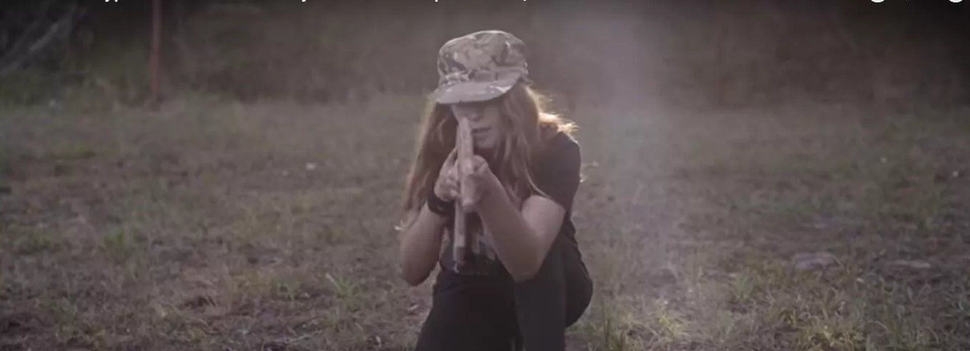 Children in Ukrainian camps were taught to handle weapons, including firearms. Footage from an NBC story. - Sputnik International, 1920, 24.07.2022