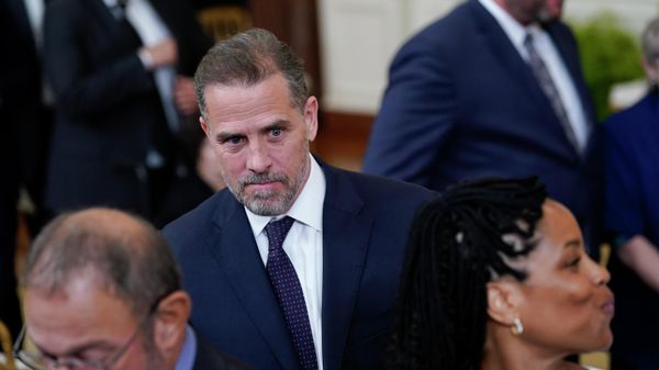 Hunter Biden leaves after President Joe Biden awarded the Presidential Medal of Freedom to 17 people during a ceremony in the East Room of the White House in Washington, Thursday, July 7, 2022 - Sputnik International