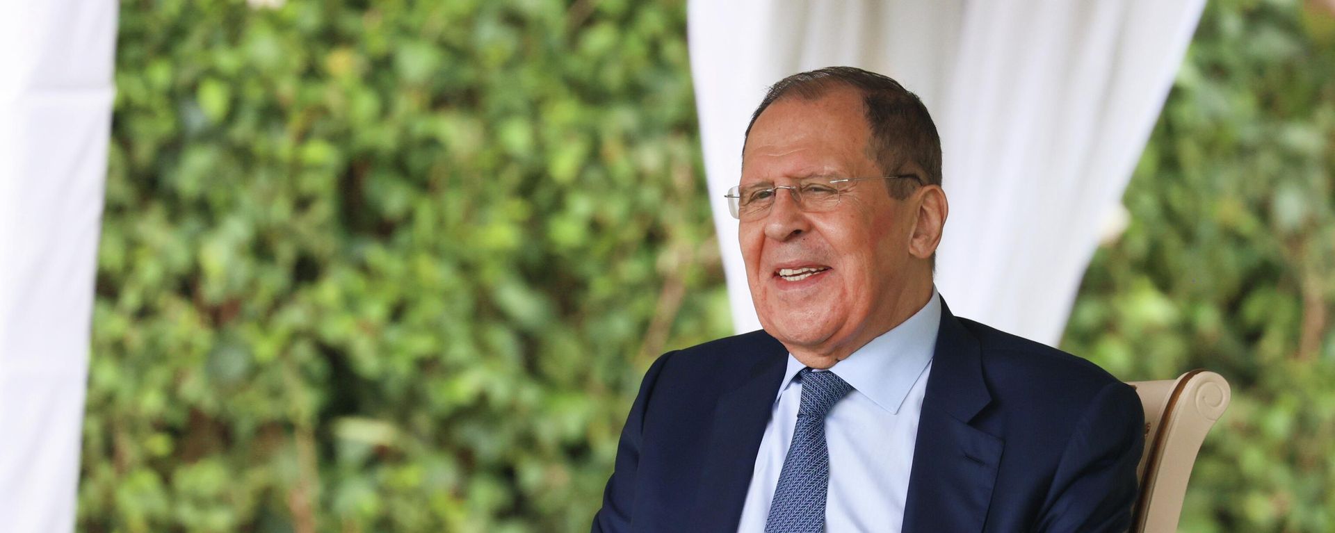 Russian Foreign Minister Sergey Lavrov during his visit to Uganda - Sputnik International, 1920, 27.07.2022