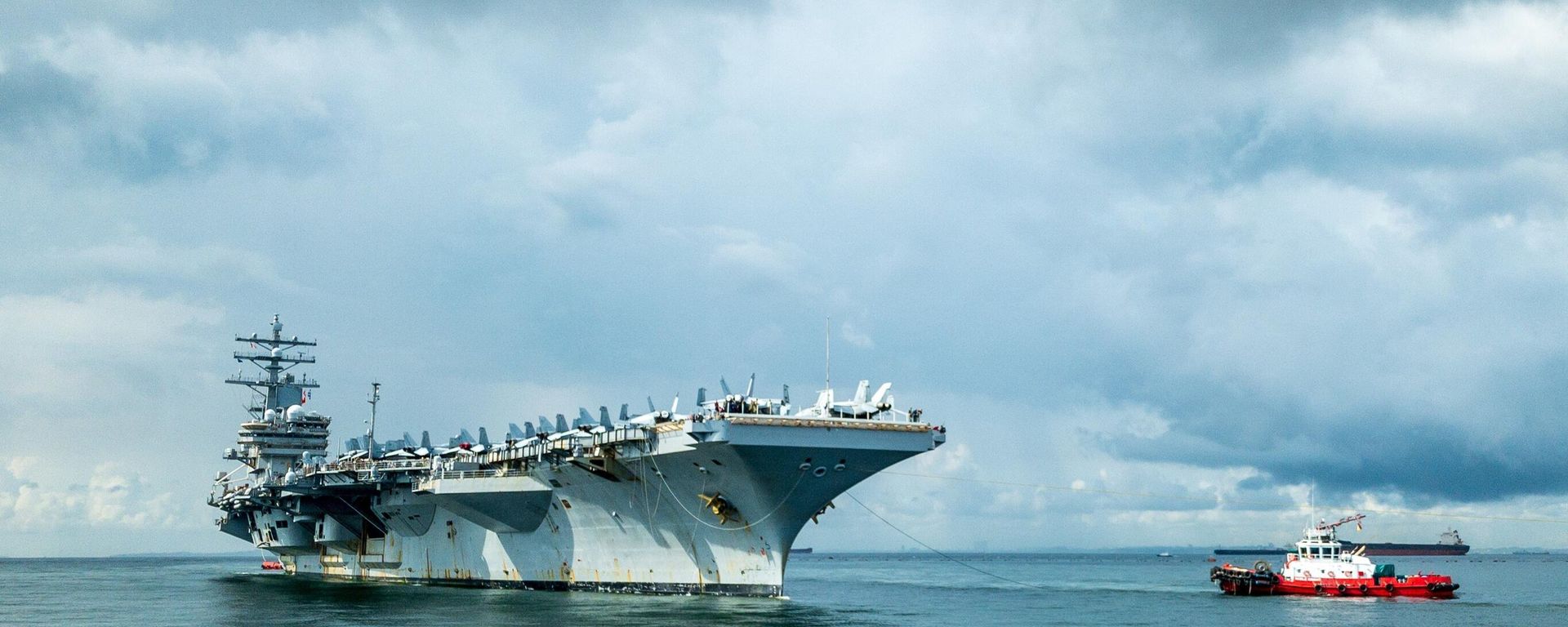 USS Ronald Reagan Visits Singapore
 - Sputnik International, 1920, 03.06.2023