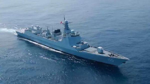 PLA Navy's 8th Type 052D Destroyer Nanjing - Sputnik International