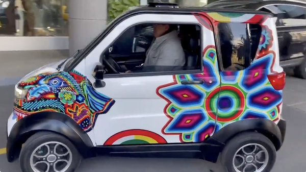 A new electric car manufactured jointly by Mexico and Bolivia  - Sputnik International