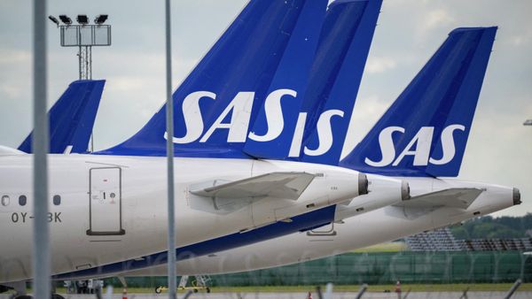 Scandinavian airline SAS aircraft of the type Airbus A321 and A320 Neo are parked at Kastrup airport on July 4, 2022 after the 900 pilots at SAS went on strike. - Sputnik International