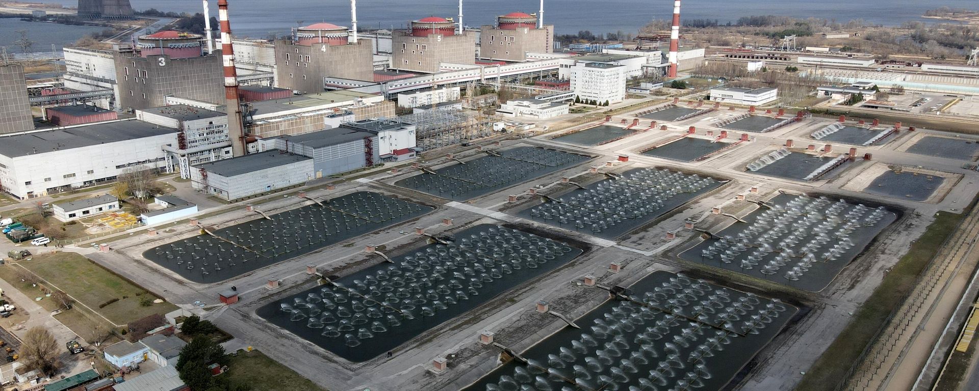 Zaporozhye NPP cooling pools. - Sputnik International, 1920, 21.04.2025