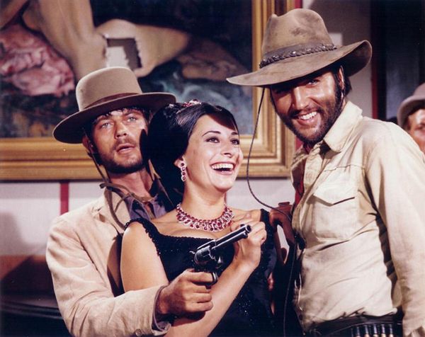 Actor Elvis Presley in the movie "Charro!" - Sputnik International