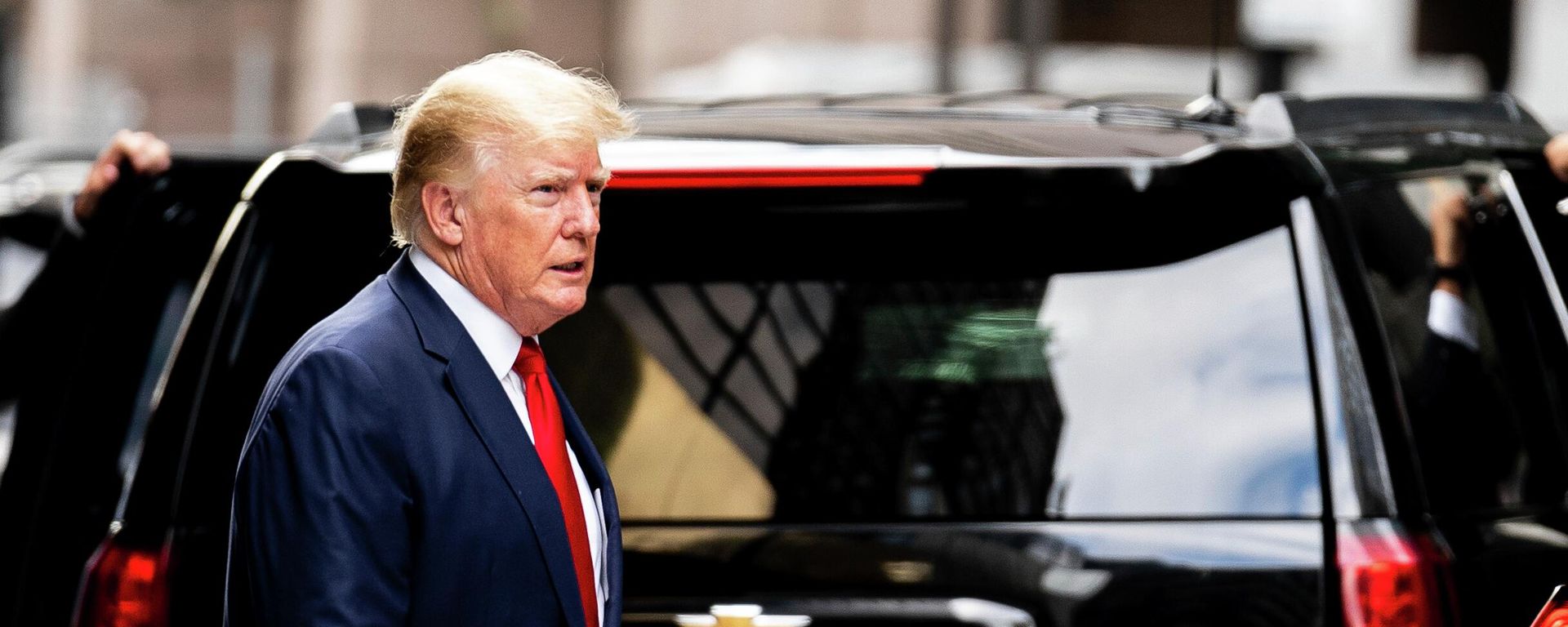 Former President Donald Trump departs Trump Tower - Sputnik International, 1920, 13.08.2022