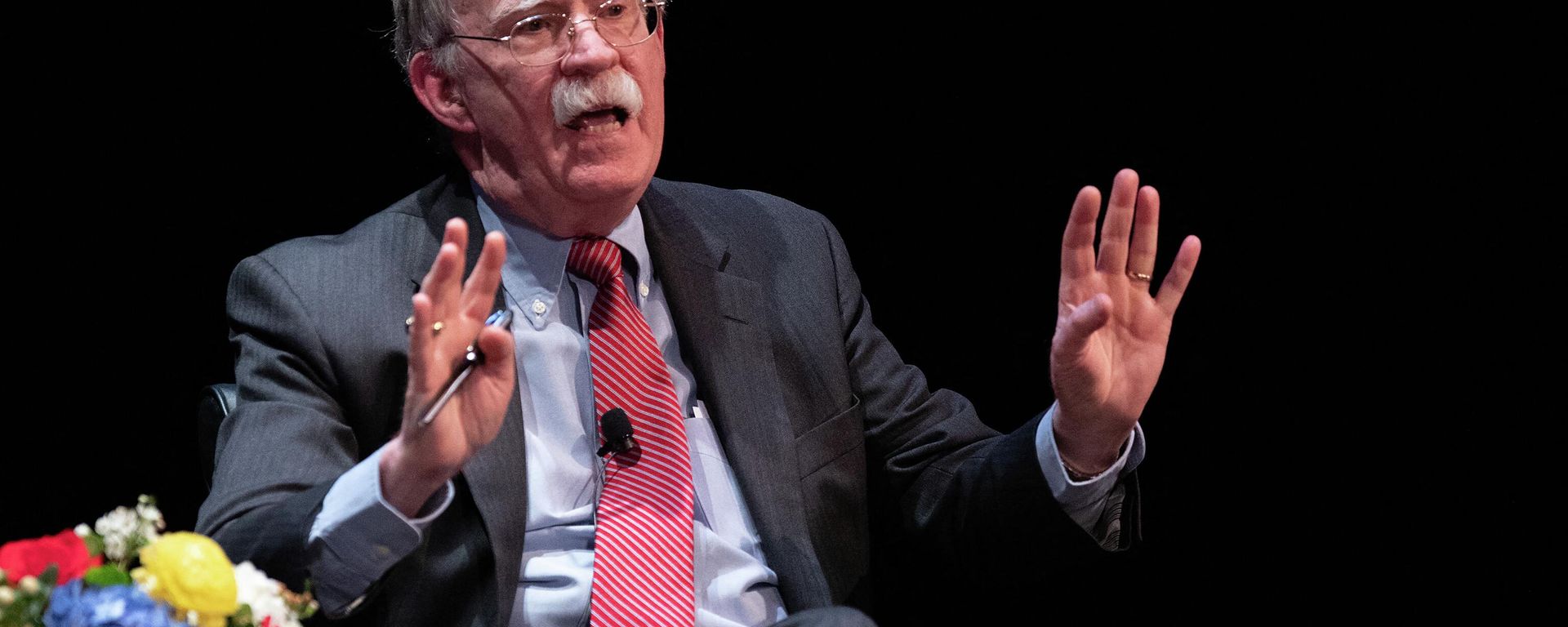 In this file photo taken on February 17, 2020, former National Security adviser John Bolton speaks on stage during a public discussion at Duke University in Durham, North Carolina In this file photo taken on February 17, 2020, former National Security adviser John Bolton speaks on stage during a public discussion at Duke University in Durham, North Carolina - Sputnik International, 1920, 11.08.2022