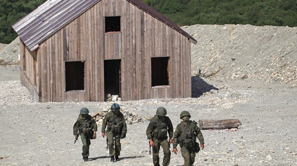 Competition of special forces units of the Airborne Forces Polar Star - Sputnik International