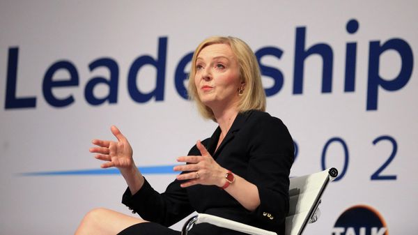 Britain's Foreign Secretary Liz Truss, a contender to become the country's next Prime Minister and leader of the Conservative party, speaks during a Conservative Party hustings event in Darlington, north east England on August 9, 2022 - Sputnik International