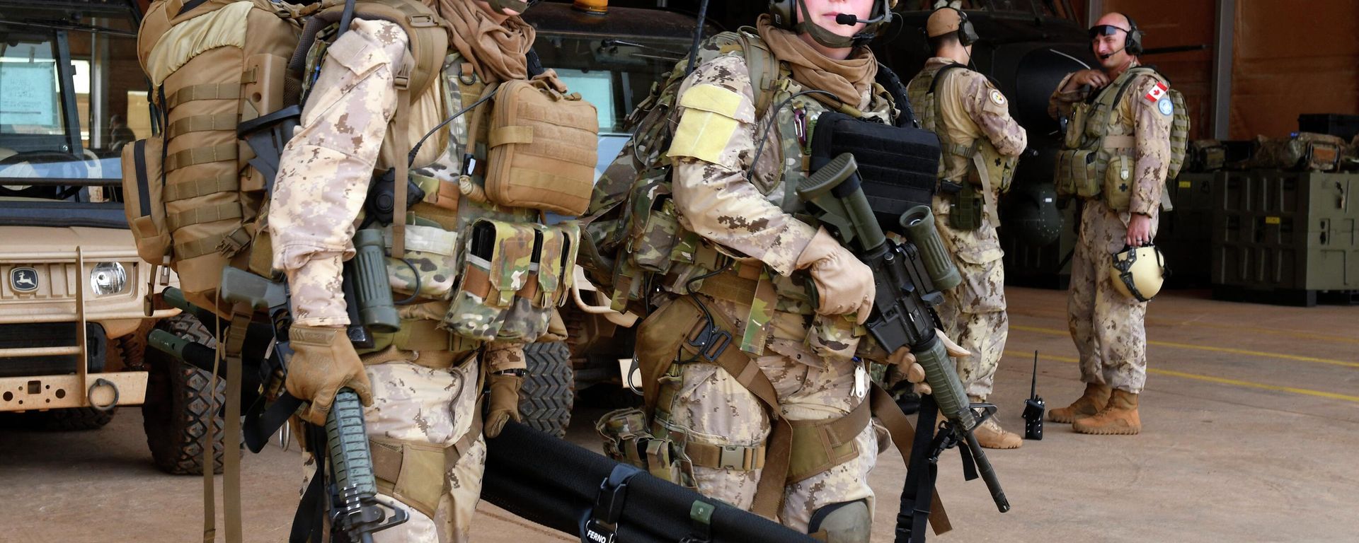 Canadian soldiers. File photo Canadian soldiers. File photo - Sputnik International, 1920, 12.08.2022
