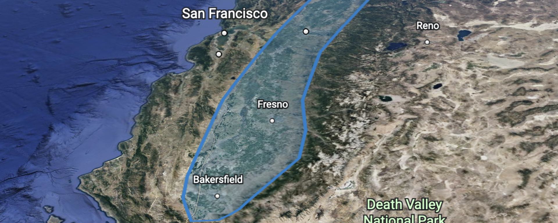 California Central Valley Super Flood Event 3D View California Central Valley Super Flood Event 3D View - Sputnik International, 1920, 14.08.2022