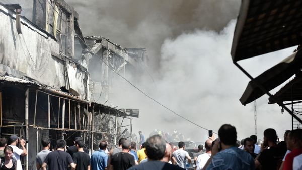 Explosion in Yerevan - Sputnik International