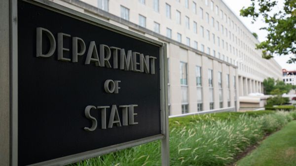 The US Department of State building is seen in Washington, DC, on July 22, 2019. - Sputnik International