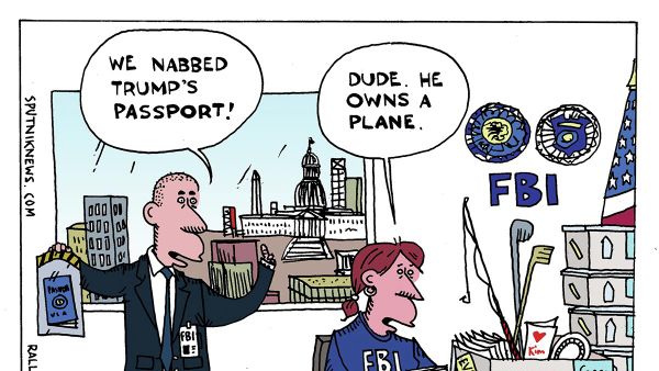 FBI Take Donald Trump's Passports - Sputnik International