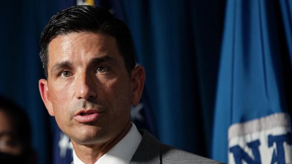 In this July 21, 2020 file photo, Department of Homeland Security Acting Secretary Chad Wolf, speaks during a news conference in Washington. - Sputnik International