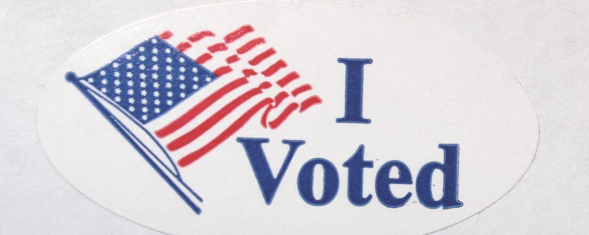 I Voted Sticker I Voted Sticker - Sputnik International, 1920, 24.08.2022