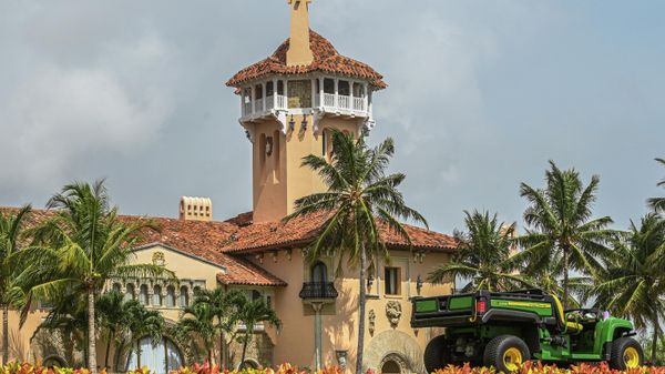 Former US President Donald Trump's residence in Mar-A-Lago, Palm Beach, Florida on August 9, 2022 - Sputnik International