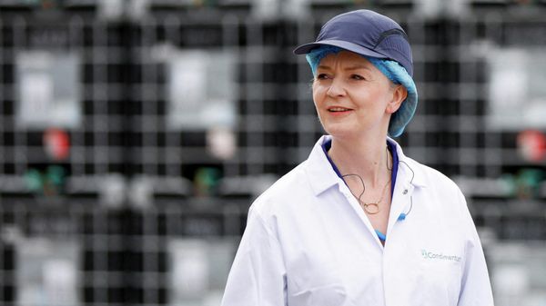 Contender to become the country's next Prime minister and leader of the Conservative party British Foreign Secretary Liz Truss attends a Conservative Party leadership campaign event at Condimentum Ltd at the Food Enterprise Park in Norwich, eastern England on August 25, 2022 - Sputnik International