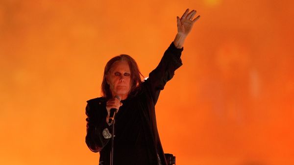 Ozzy Osbourne performs during the Commonwealth Games closing ceremony at the Alexander stadium in Birmingham, England, Monday, Aug. 8, 2022. - Sputnik International