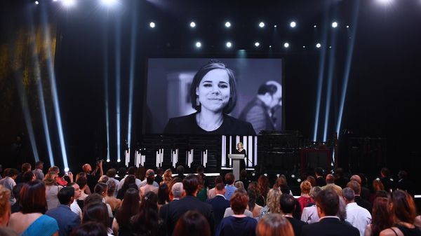 A minute of silence in memory of the deceased journalist Daria Dugina - Sputnik International