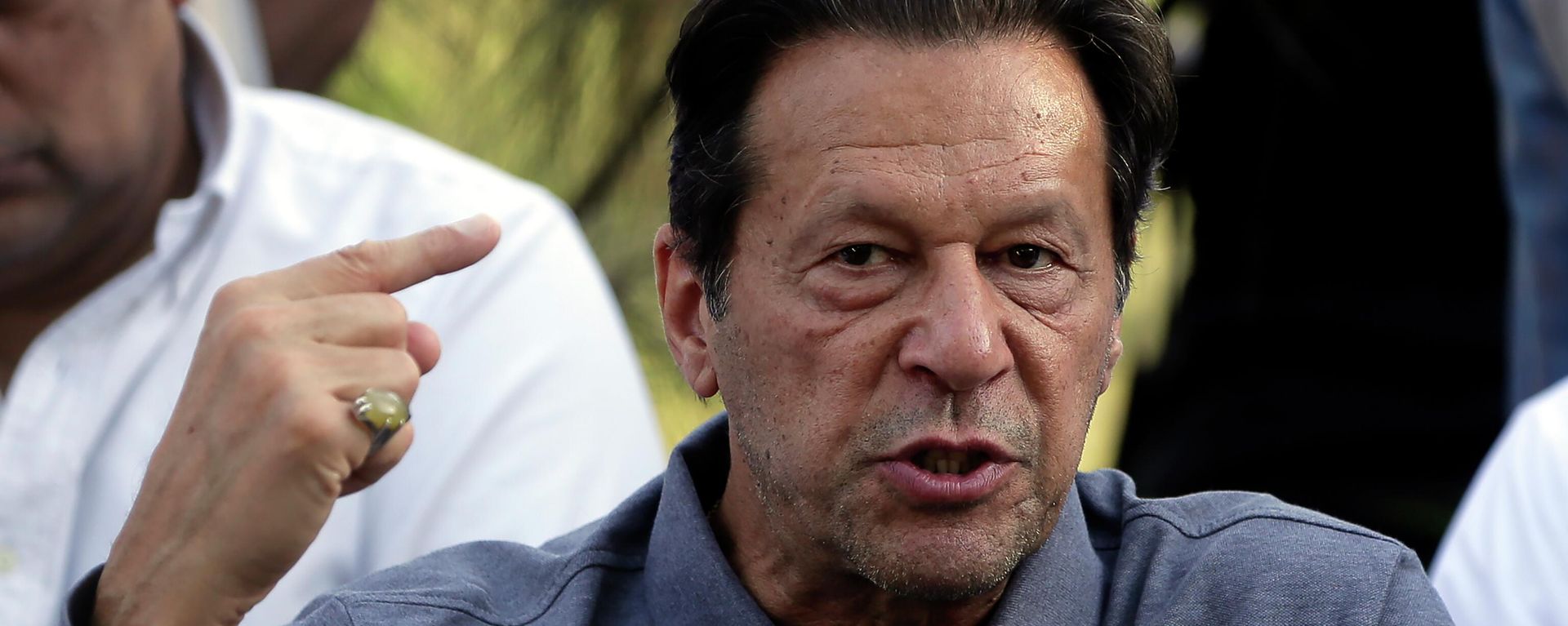 FILE - Former Pakistan's Prime Minister Imran Khan speaks during a news conference in Islamabad on April 23, 2022. FILE - Former Pakistan's Prime Minister Imran Khan speaks during a news conference in Islamabad on April 23, 2022. - Sputnik International, 1920, 20.10.2022