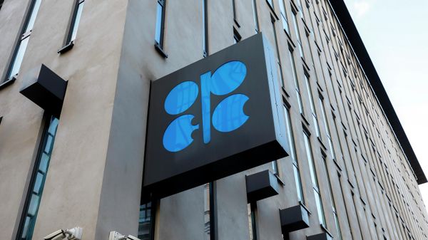 The logo of the Organization of the Petroleoum Exporting Countries (OPEC) is seen outside of their headquarters in Vienna, Austria, March 3, 2022. - Sputnik International