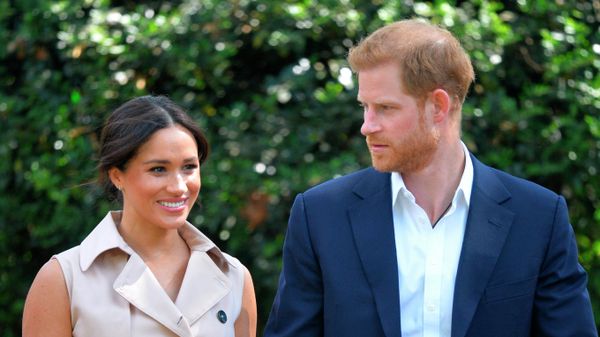 FILE - In this Oct. 2, 2019, file photo, Britain's Prince Harry and Meghan Markle appear at the Creative Industries and Business Reception at the British High Commissioner's residence in Johannesburg.  - Sputnik International