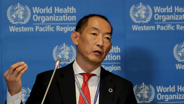 FILE – World Health Organization Regional Director for Western Pacific Takeshi Kasai addresses the media at the start of the five-day annual session Monday, Oct. 7, 2019, in Manila. - Sputnik International
