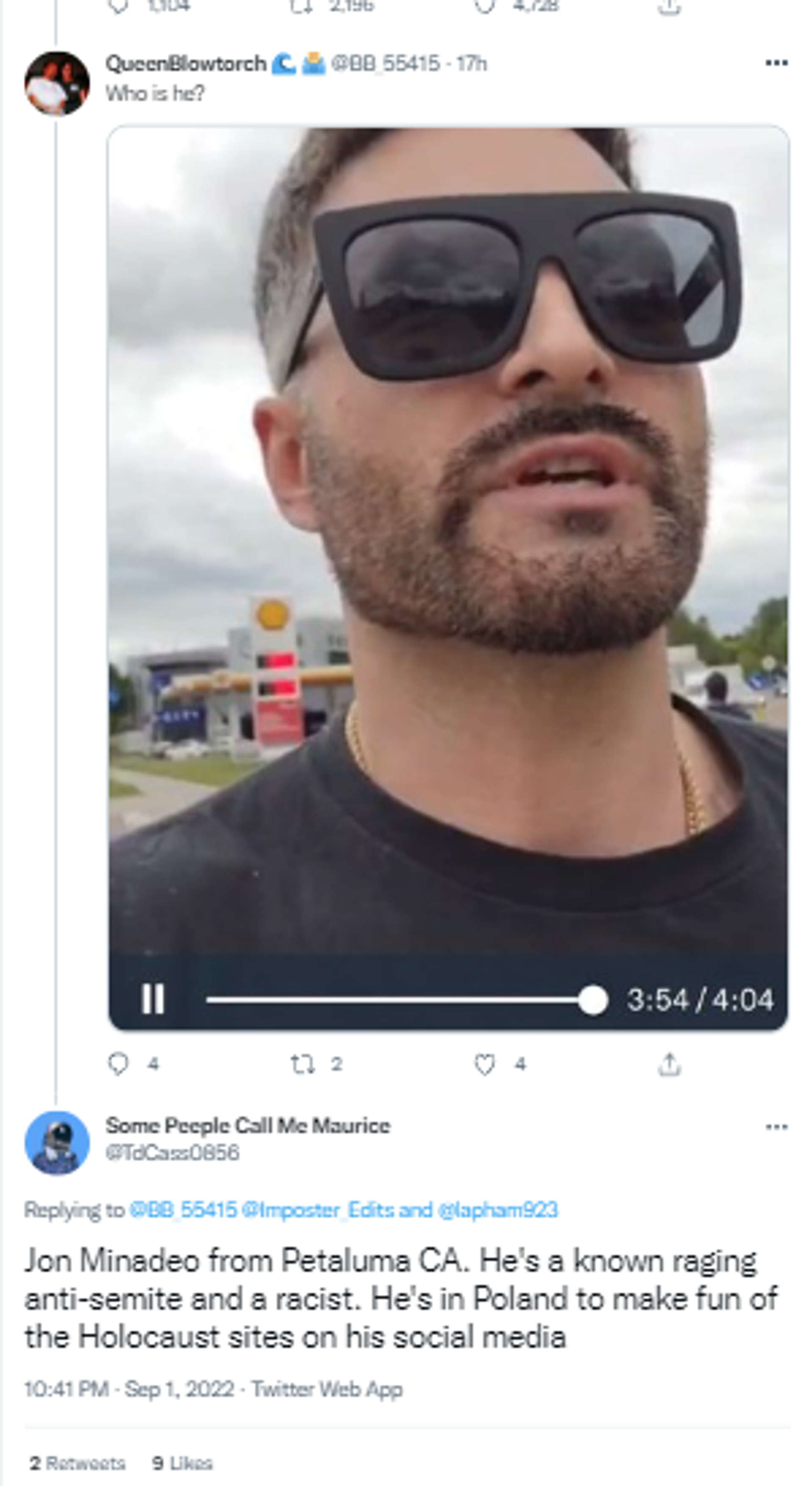 Netizens react to video of an American tourist racially abusing an Indian man in Poland - Sputnik International, 1920, 02.09.2022