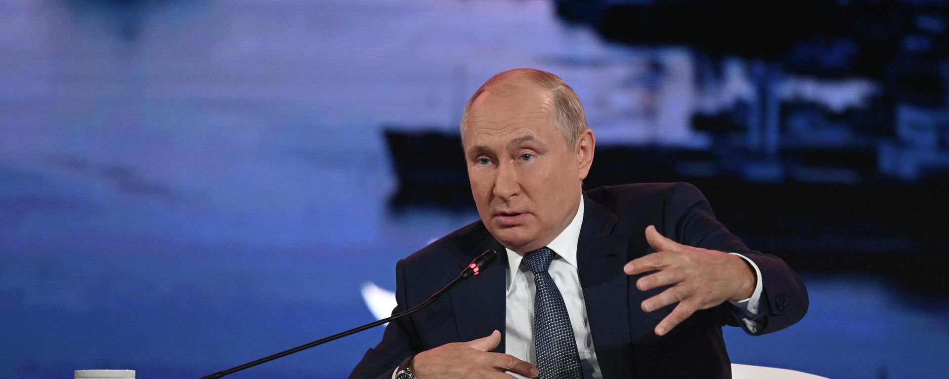 Russian President Vladimir Putin at EEF 2021 - Sputnik International, 1920, 09.12.2022