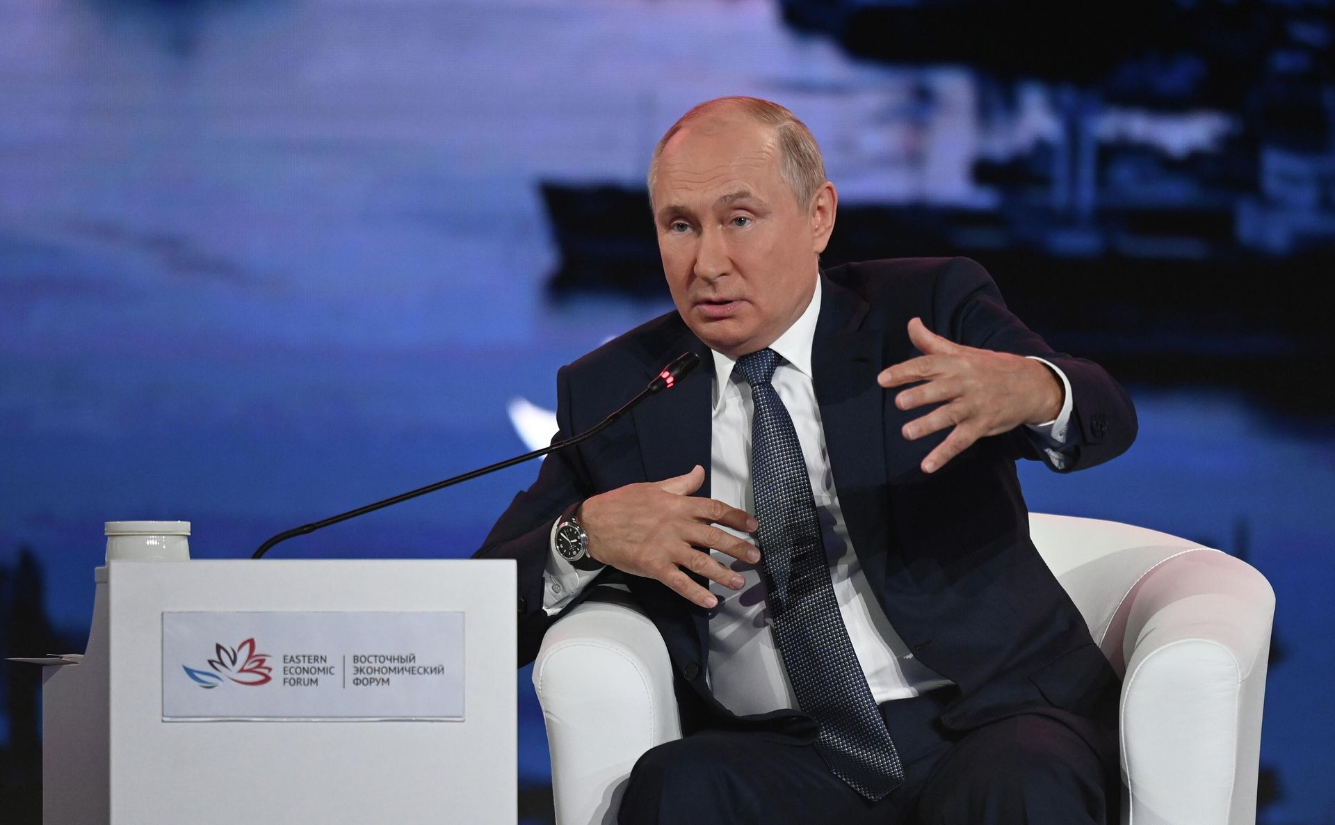 Russian President Vladimir Putin at EEF 2021 - Sputnik International, 1920, 03.09.2022