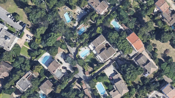 Satellite Image of Suburb of Marseille  - Sputnik International