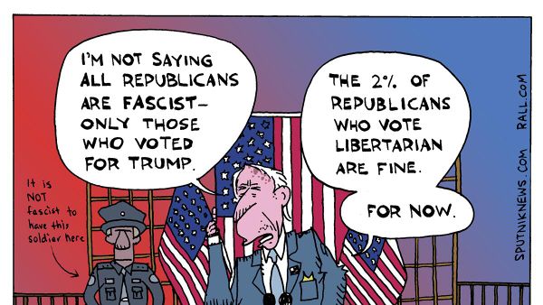 Joe Biden Walks back remarks calling MAGA republicans fascist Joe Biden Walks back remarks calling MAGA republicans fascist - Sputnik International