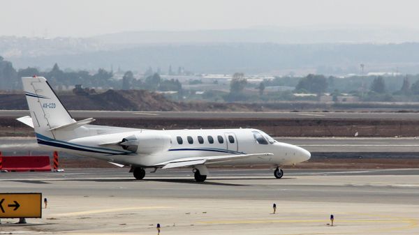 Cessna 551 Citation II SP - Tel Aviv Ben Gurion - 4X-CZD - Sputnik International