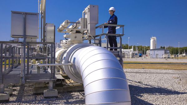 Central European gas hub in Baumgarten - Sputnik International