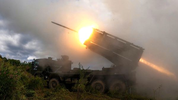 'The Grad' multiple launch rocket system at the 'Vostok 2022' military maneuvers at the Sergeevsky training ground - Sputnik International