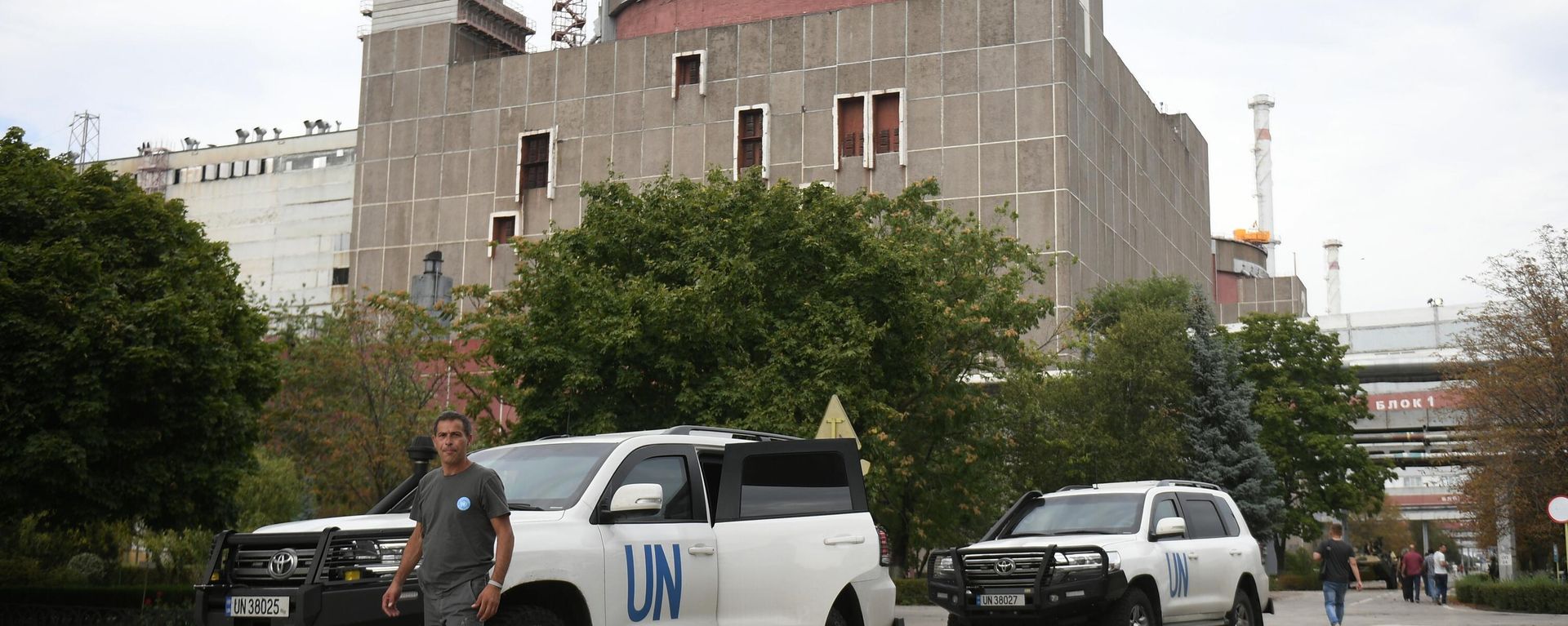 IAEA mission to the Zaporozhye Nuclear Power Plant. September 1, 2022. - Sputnik International, 1920, 06.09.2022