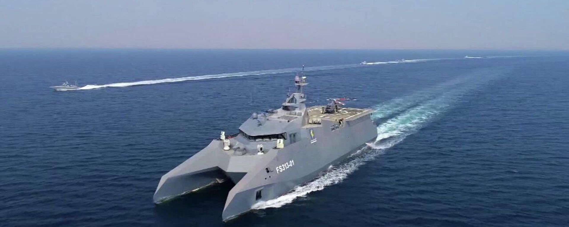 Next-generation Iranian corvette patrol vessel. Screengrab of Iranian media report. Next-generation Iranian corvette patrol vessel. Screengrab of Iranian media report. - Sputnik International, 1920, 06.09.2022