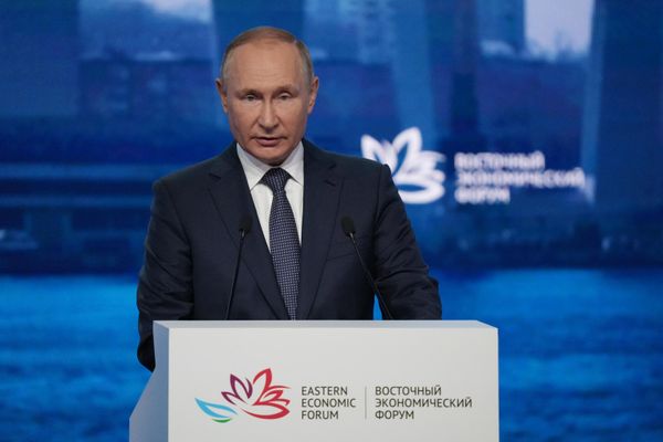 Russian President Vladimir Putin speaks at the plenary session of the VII Eastern Economic Forum in Vladivostok - Sputnik International