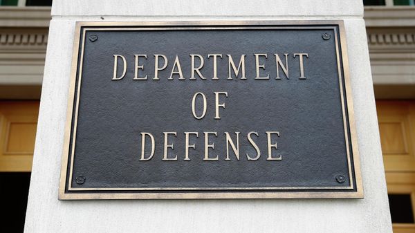 This April 19, 2019 file photo shows a sign for the Department of Defense at the Pentagon in Washington.  - Sputnik International