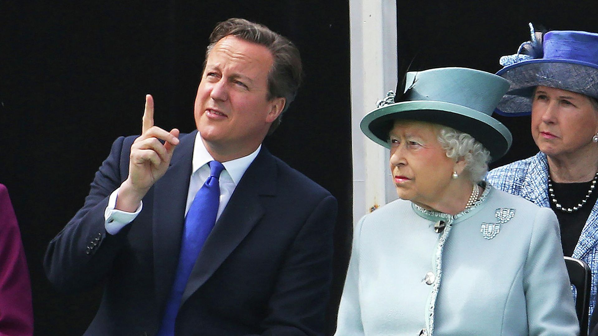 FILE - Seated near the Magna Carta memorial at Runnymede, England, are Prime Minister David Cameron, and Queen Elizabeth II, ahead of a commemoration ceremony Monday June 15, 2015, to celebrate the 800th anniversary of the groundbreaking accord called Magna Carta. - Sputnik International, 1920, 14.11.2023