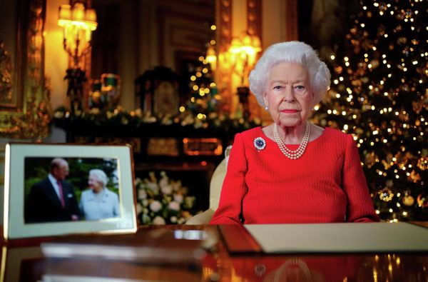 Britain's Queen Elizabeth II records her annual Christmas broadcast at Windsor Castle, England. - Sputnik International