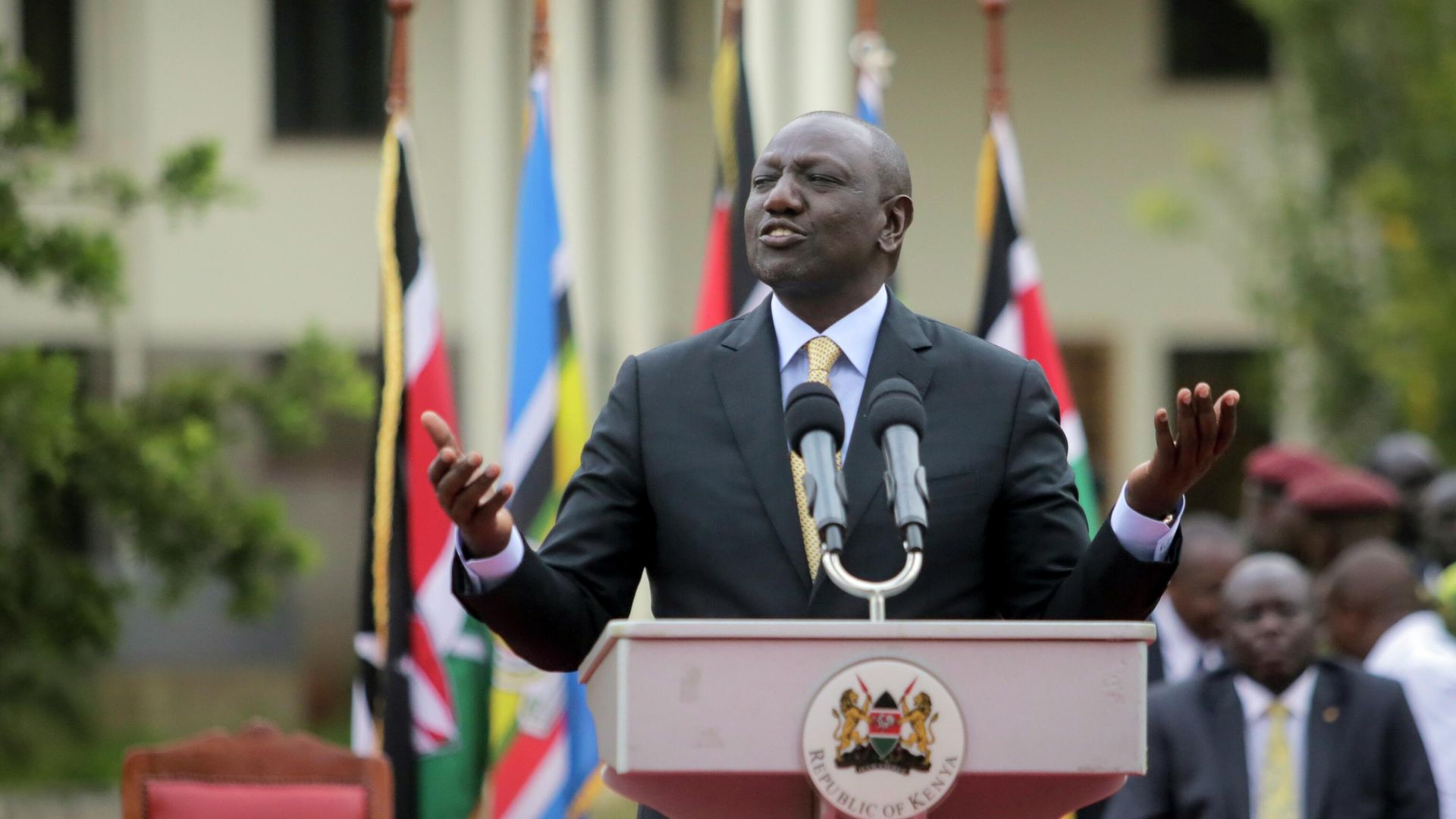 Kenya's President-Elect William Ruto addresses the media at his official residence in Nairobi, Kenya Monday, Sept. 5, 2022 - Sputnik International, 1920, 09.09.2022